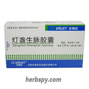 Dengzhan Shengmai Capsule for sequela apoplexy and angina pectoris